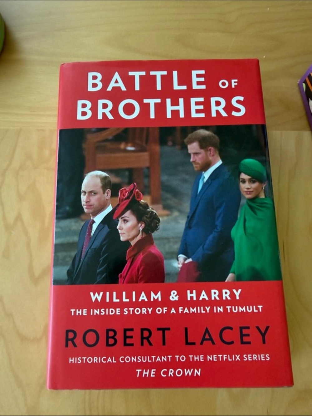 ❤️3 for $15❤️ Battle of Brothers by - Red Hardcover